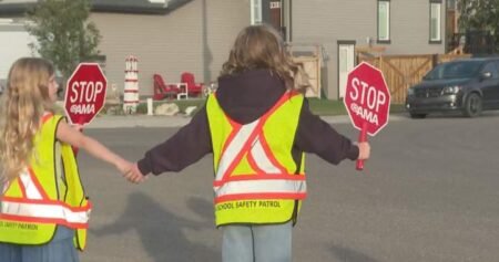 Alberta Motor Association student patrollers return to province’s crosswalks