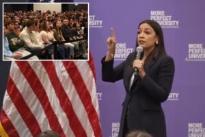 Crowd sings ‘from the river to the sea’ at AOC’s college student event promoting Dems ahead of midterms Crowd sings ‘from the river to the sea’ at AOC’s college student event promoting Dems ahead of midterms