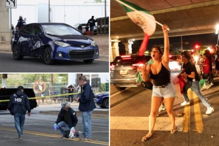 ICE agent shoots and wounds Venezuelan migrant in Austin, sparking protests ICE agent shoots and wounds Venezuelan migrant in Austin, sparking protests