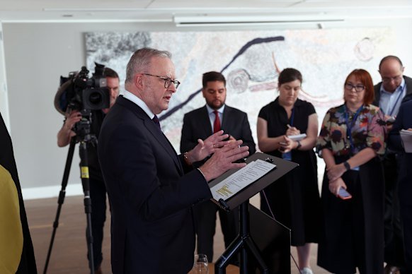 Prime Minister Anthony Albanese announces a rapid review into Australia’s AI protections. 