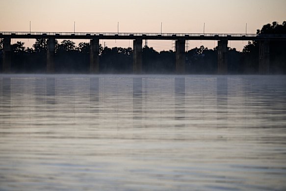 The Fitzroy River barrage, just downstream of the course, was cited as a “secret weapon”.
