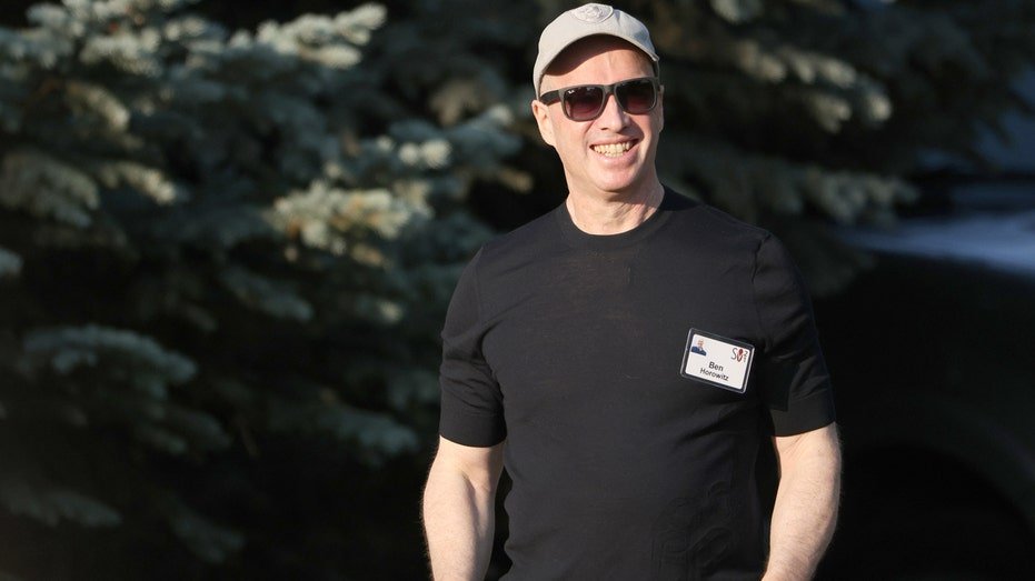 Ben Horowitz walks outside in Sun Valley, Idaho.