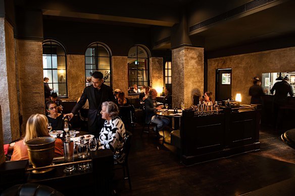 The Chancery Lane venue on Little Collins St as it was shot for the Good Food Guide in 2024.