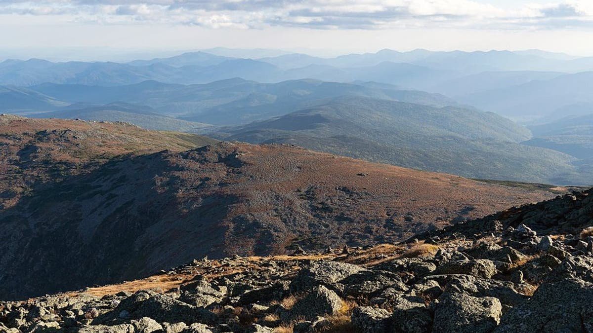 Boulder field on the slopes of Mt. Washington in New Hampshire.