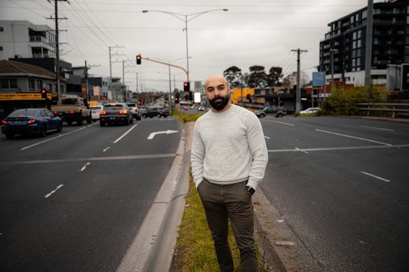Wiam Bou Karram in South Road, Moorabbin.