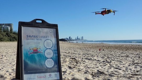 SharkSmart drones have been installed at six new beaches in Queensland.