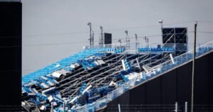 Beleaguered Rogers Stadium suffers Toronto storm damage