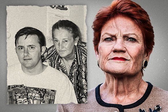 Pauline Hanson attacked the prime minister’s late mother, Maryanne Ellery, for living in public housing for decades.