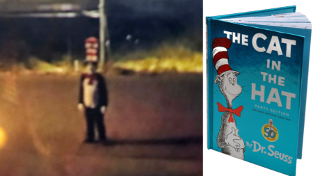 Creepy ‘Cat in the Hat’ trend targets schools as costumed figure allegedly chases teen girl Creepy ‘Cat in the Hat’ trend targets schools as costumed figure allegedly chases teen girl