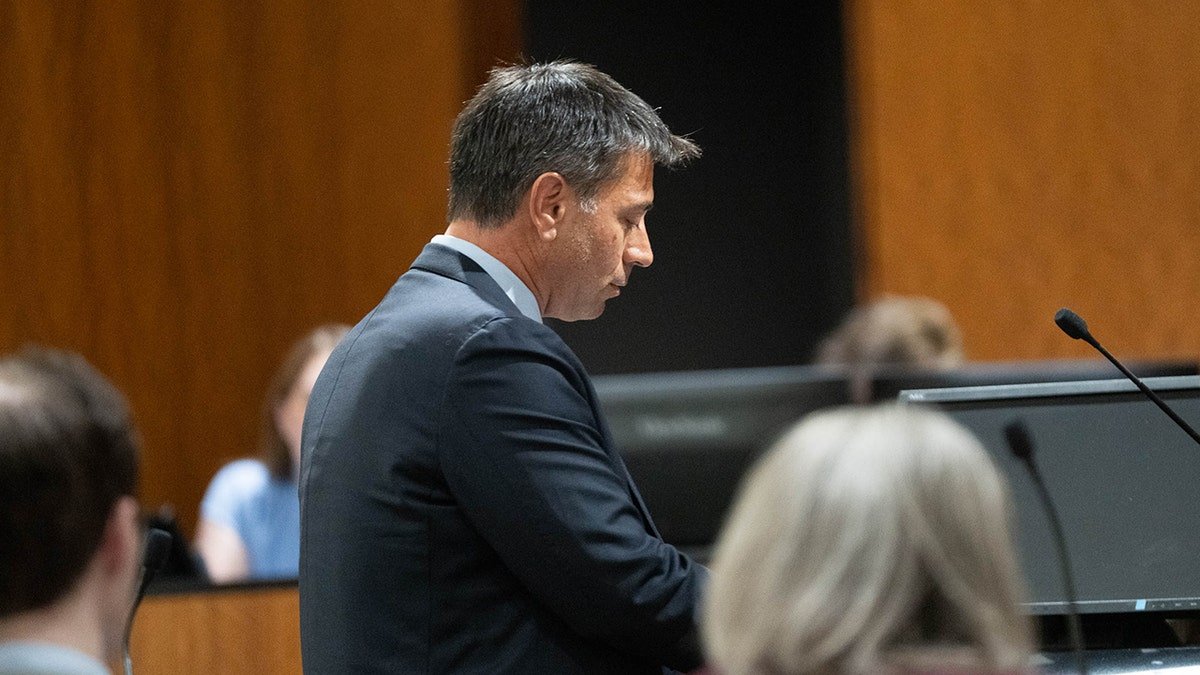 (Francisco Kjolseth | The Salt Lake Tribune) Attorney Jeffrey Neiman, representing the Kirk family, addresses the court in the Tyler Robinson case, who is charged in the fatal shooting of Charlie Kirk, during closing arguments at his preliminary hearing in 4th District Court in Provo on Tuesday, Sept. 1, 2026.
