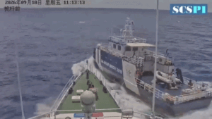 Chinese Coast Guard rams Philippine boat in South China Sea, sparking diplomatic clash Chinese Coast Guard rams Philippine boat in South China Sea, sparking diplomatic clash