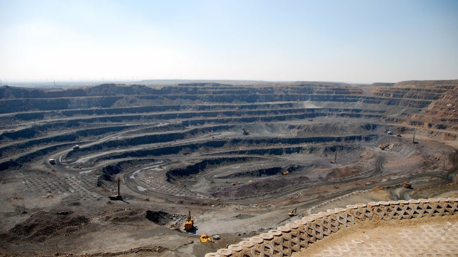 Rare-earth mine in Baiyun'ebo or Bayan Obo, China