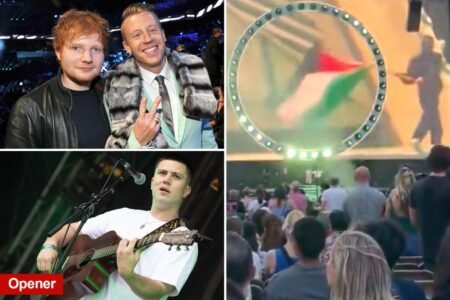 Ed Sheeran opener Aaron Rowe ditches tour and rails against ‘Israeli genocide’ after Macklemore fiasco