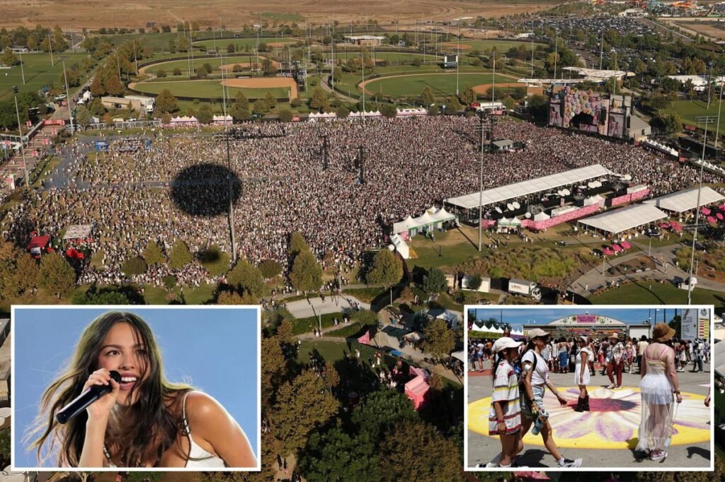 Olivia Rodrigo’s star-studded festival turns into traffic nightmare at huge California park: ‘Absolute sh–t show’ Olivia Rodrigo’s star-studded festival turns into traffic nightmare at huge California park: ‘Absolute sh–t show’