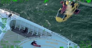 Canadian air force rescues sick passenger on cruise ship off B.C. coast