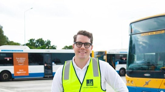 Chair of infrastructure at Brisbane City Council, Ryan Murphy.