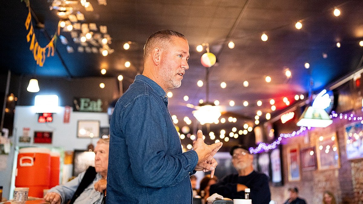 U.S. Senate candidate Dan Osborn