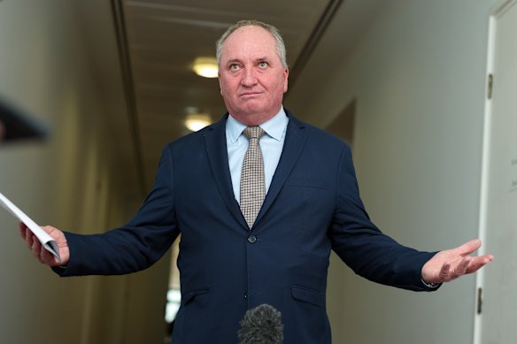 One Nation MP Barnaby Joyce says some Australians are too “bung lazy” and not capable of work.