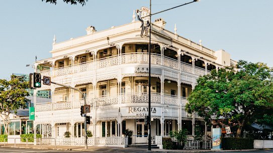 The Regatta Hotel in Brisbane.