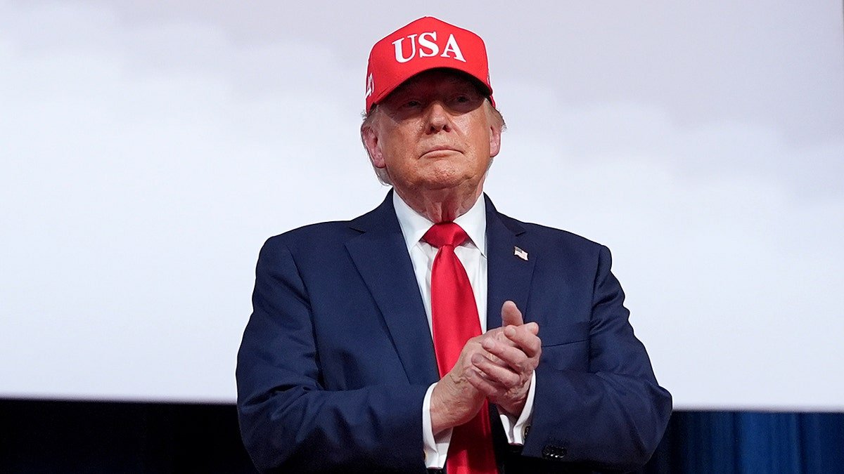 President Donald Trump at North Carolina campaign rally