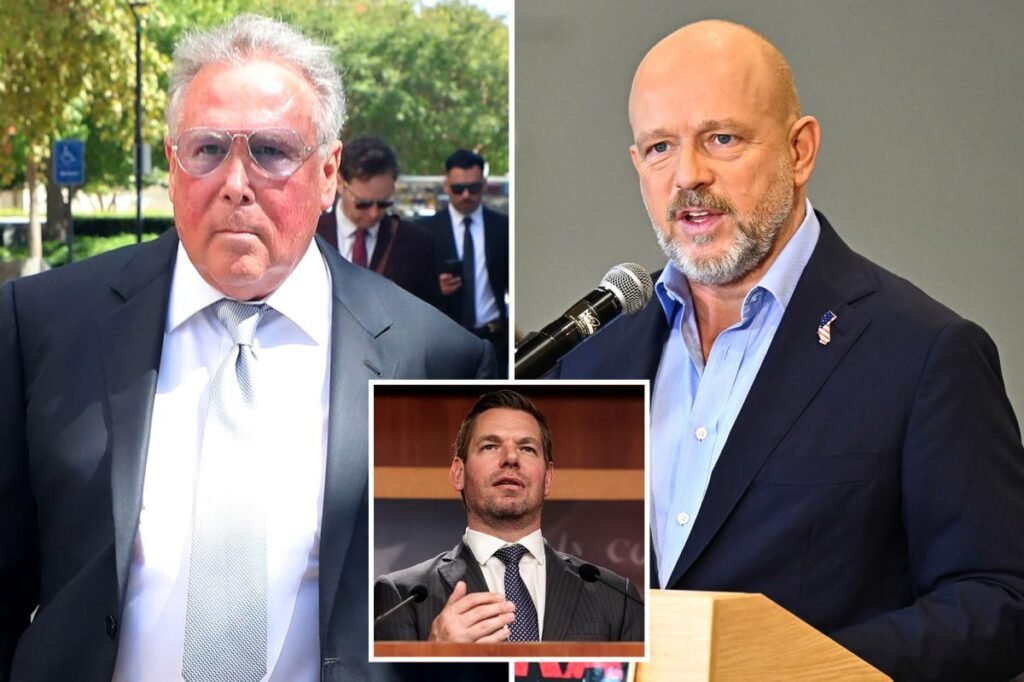Wealthy donor who sheltered scandal-plagued Eric Swalwell bankrolls GOP rival Wealthy donor who sheltered scandal-plagued Eric Swalwell bankrolls GOP rival
