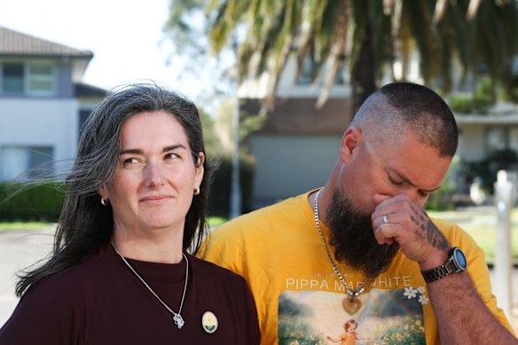 Annah and Brock White said they were relieved the inquest into their daughter’s death had come to a close.