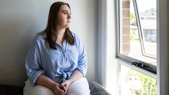 Cailey Thurlow, 24, said the window design blocks the breeze, contributing to the flat getting unbearably hot in summer.