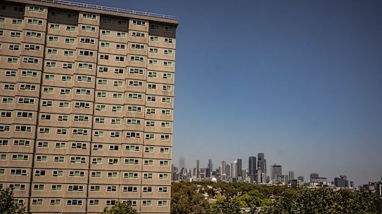 Public housing towers in North Melbourne and 43 other locations are set for demolition.