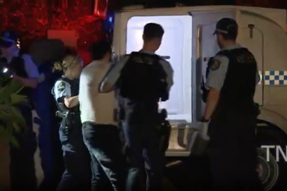 Sergei Mitnik was arrested after he allegedly stabbed his grandmother in Bondi on Saturday.