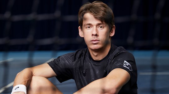 Alex de Minaur in London last month.