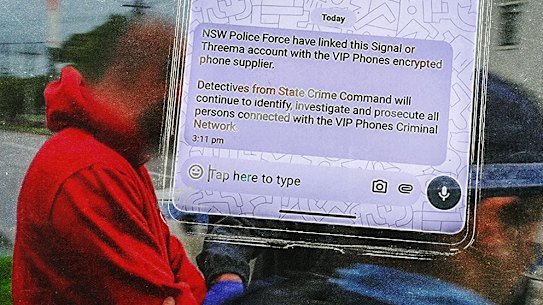 The message was sent to 3000 handsets on Thursday evening. 