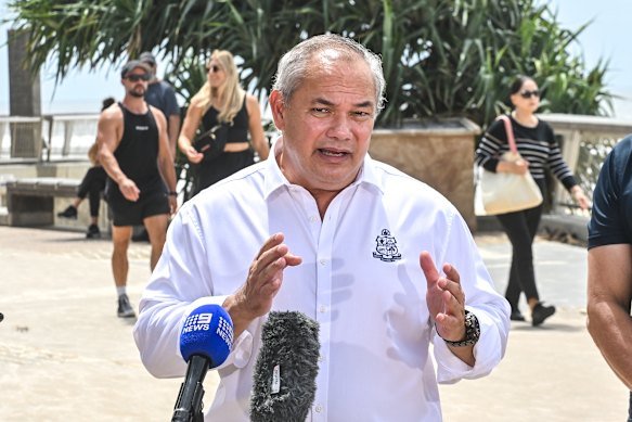 City of Gold Coast Mayor Tom Tate.