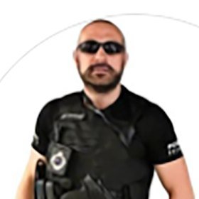 Roberto Filippini representing his security company in a social media post.