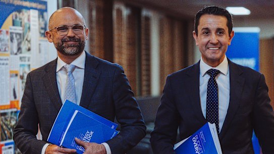2026-27 Queensland state budget. Treasurer David Janetzki and Premier David Crisafulli.
