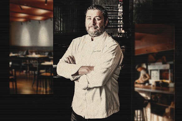 Scott Pickett at Matilda restaurant before it was closed. 