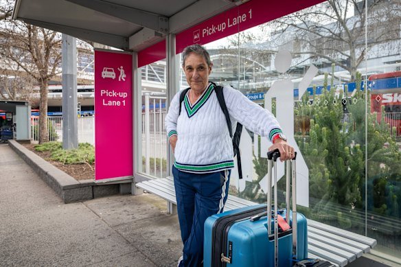 Ulli Fiehn had just flown in from New Zealand and said airports around the world had similar issues. 