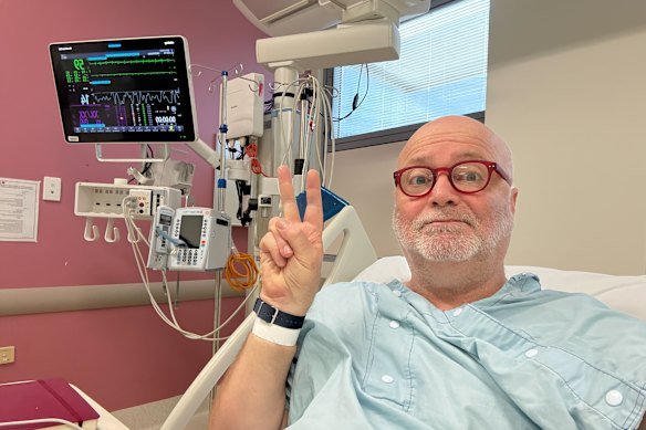 A serious health scare was a wake-up call for Galvin.