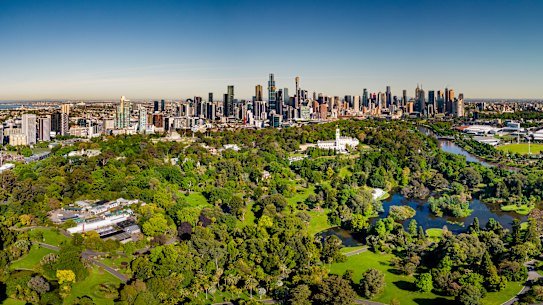 Melbourne is awesome, according to first-time visitor Paul Marshall.