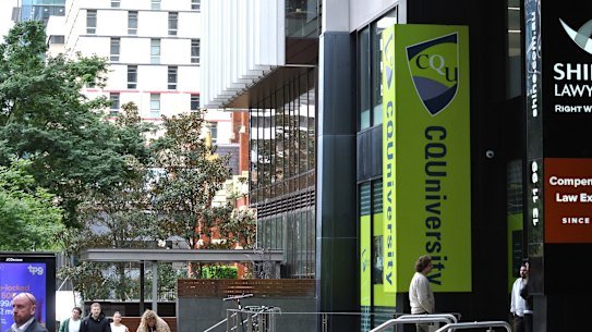 CQ University has campuses in Brisbane (pictured), Bundaberg, and Townsville, with its largest in Rockhampton.