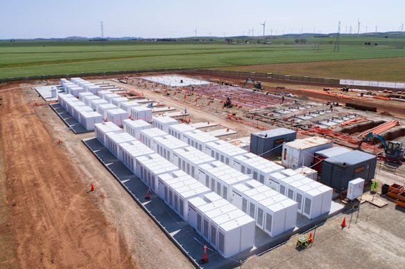 The Hornsdale Power Reservation, where Tesla has installed a huge battery. 