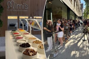 ‘You’re all insane!’: Locals baffled as line culture invades the Upper East Side — and it’s all over frozen yogurt