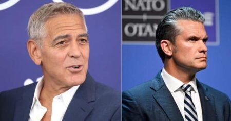 George Clooney calls out Pete Hegseth for mocking Canadian military cadets George Clooney calls out Pete Hegseth for mocking Canadian military cadets