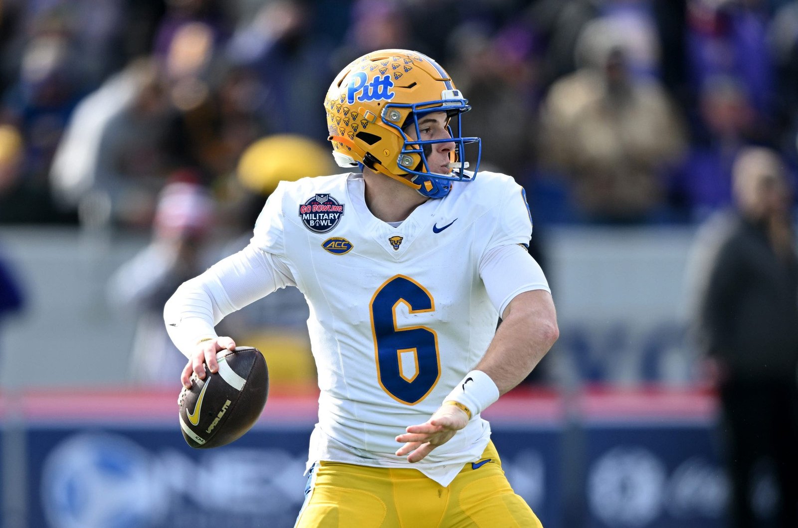 Mason Heintschel threw seven touchdowns against Miami Ohio (Photo by G Fiume/Getty Images).