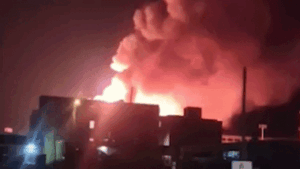 Massive fire engulfs apartment complex under construction, forces evacuations in South Bend