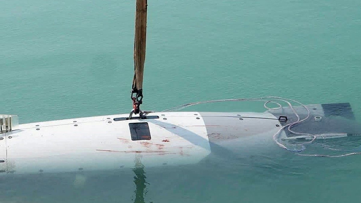 Unmanned U.S. submersible captured by Iran's IRGC