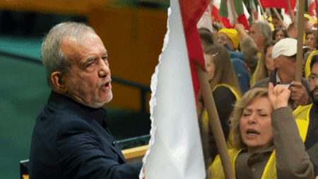 Reporter’s Notebook: Call for a free Iran echoes at the United Nations