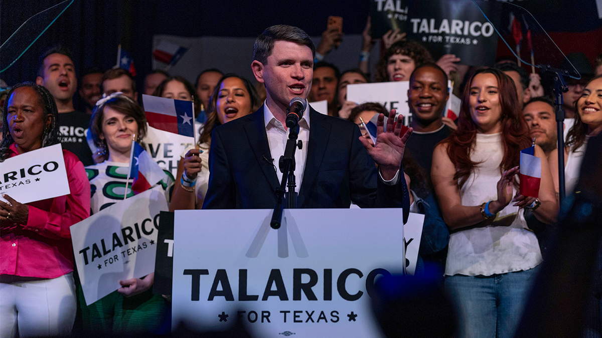 james talarico with voters