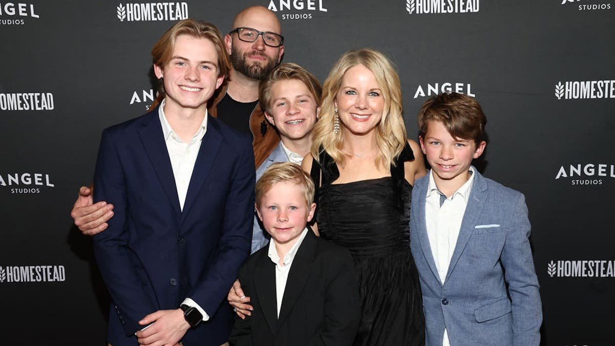 Jarret LeMaster and family attend the Homestead premiere in Los Angeles, Calif.