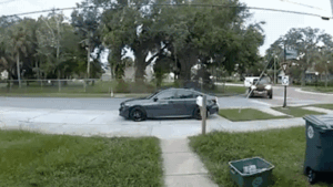 Florida woman accused of DUI crashes SUV into parked car, then makes bizarre plea to police caught on camera