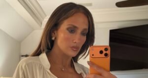 Jennifer Lopez Goes Braless and Shows Off Cleavage in a Plunging Jumpsuit: ‘Mood Board’ Jennifer Lopez Goes Braless and Shows Off Cleavage in a Plunging Jumpsuit: ‘Mood Board’
